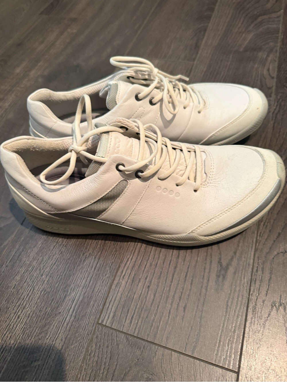 Ecco Women's Athletic Sneakers in Off-White